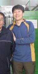 현장에서 촬영한 신성원 부장